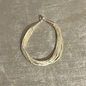 Vintage Sterling Silver Multi strand Bracelet